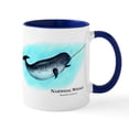 thumbnail image 1 of CafePress - Narwhal Whale Mug - 11 oz Ceramic Mug - Novelty Coffee Tea Cup, 1 of 6