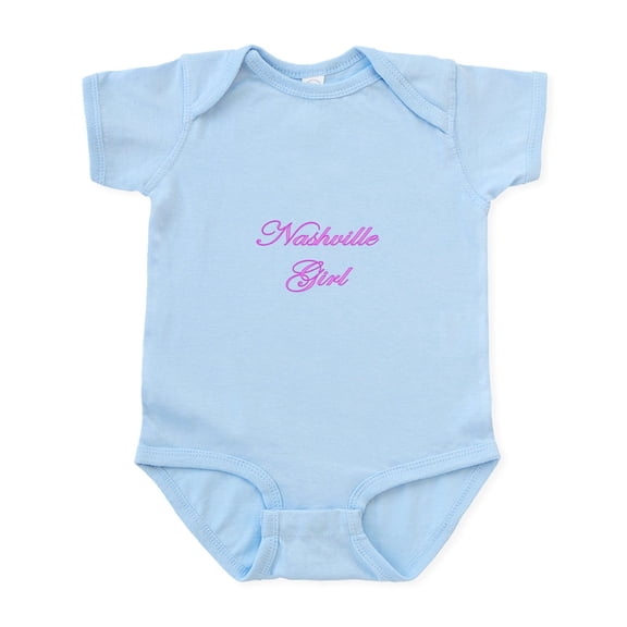 CafePress - Nashville Girl Infant Bodysuit - Baby Light Bodysuit, Size Newborn - 24 Months