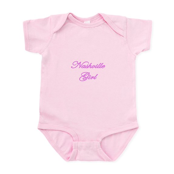 CafePress - Nashville Girl Infant Bodysuit - Baby Light Bodysuit, Size Newborn - 24 Months