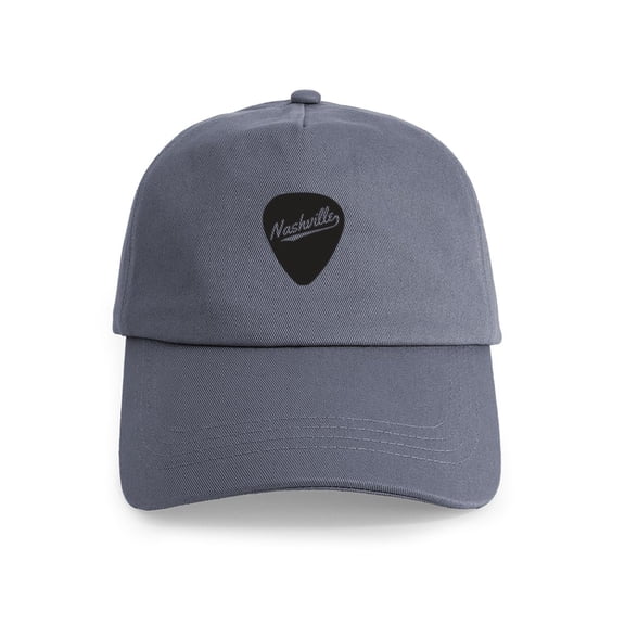 CafePress - Nashville Guitar Pick - Adjustable 100% Brushed Unisex Casual Cotton Baseball Cap, Beige, 1