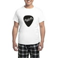 thumbnail image 1 of CafePress - Nashville Guitar Pick Pajamas - Men's Light Loose Fit Cotton Pajama Set, 1 of 7