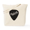 thumbnail image 1 of CafePress - Nashville Guitar Pick Tote Bag - Unisex Canvas Tote Bag, Beige, 1-Piece, 1 of 7