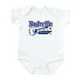 thumbnail image 1 of CafePress - Nashville Tennessee Infant Bodysuit - Baby Light Bodysuit, Size Newborn - 24 Months, 1 of 4
