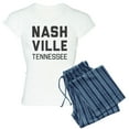 thumbnail image 1 of CafePress - Nashville Tennessee Women's Light Pajamas - Women's Short Sleeve Print T-Shirt and Pants Light Cotton Pajama Set, 1 of 7