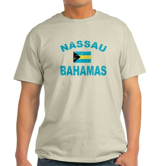 CafePress - Nassau Bahamas Designs Light T Shirt - Men's Classic Graphic T-Shirt