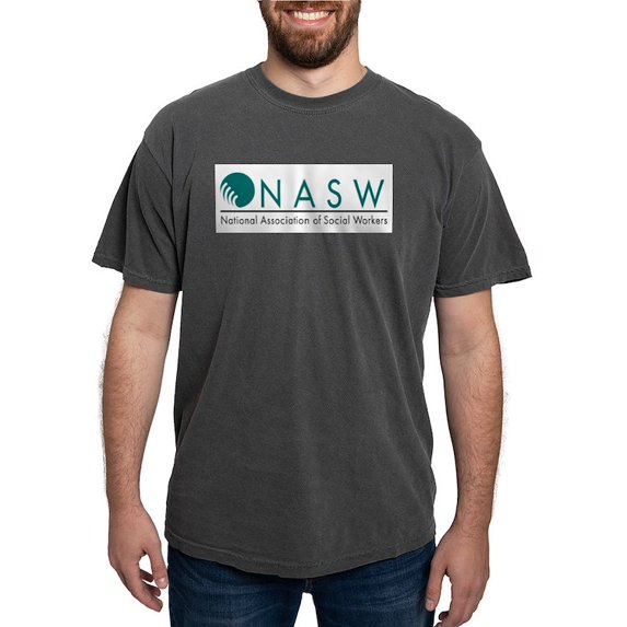 CafePress - Nasw 2 Color Logo T Shirt - Mens Comfort Colors® Shirt