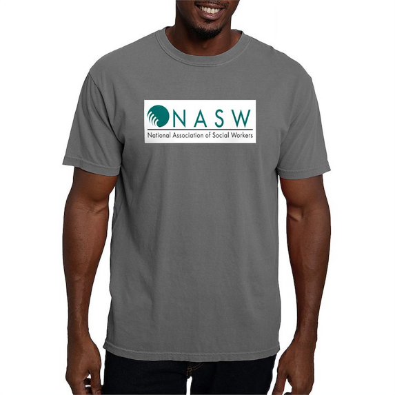 CafePress - Nasw 2 Color Logo T Shirt - Mens Comfort Colors® Shirt