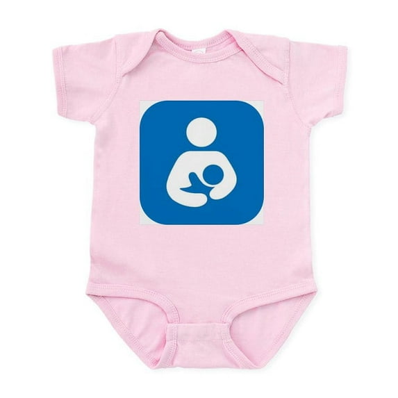 CafePress - National Breastfeeding Symbol Infant Bodysuit - Baby Light Bodysuit, Size Newborn - 24 Months