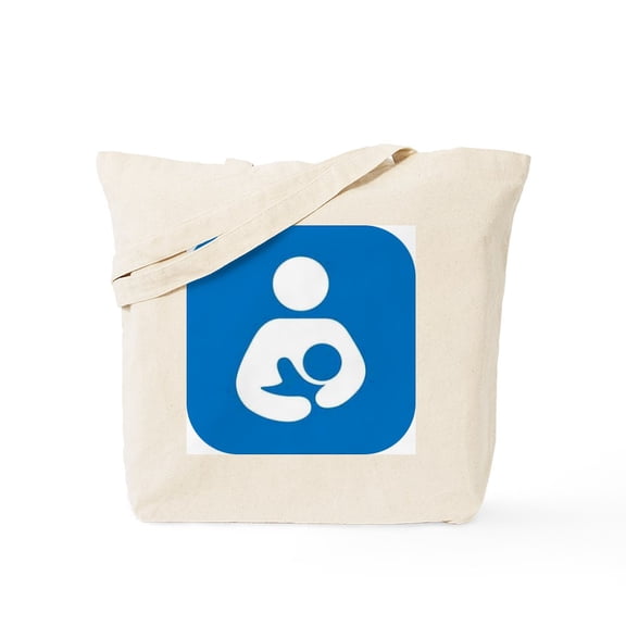 CafePress - National Breastfeeding Symbol Tote Bag - Unisex Canvas Tote Bag, Beige, 1-Piece