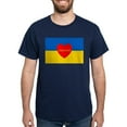 thumbnail image 1 of CafePress - National Flag Of ??????? / Ukraine High Qu T Shirt - Men's Classic Graphic Cotton T-Shirt, 1 of 4