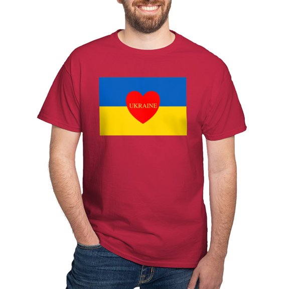 CafePress - National Flag Of ??????? / Ukraine High Qu T Shirt - Men's Classic Graphic Cotton T-Shirt