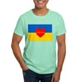 thumbnail image 1 of CafePress - National Flag Of ??????? / Ukraine High Qu T Shirt - Men's Classic Graphic Cotton T-Shirt, 1 of 4