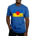 thumbnail image 1 of CafePress - National Flag Of ??????? / Ukraine High Qu T Shirt - Men's Fitted T-Shirt, 1 of 4