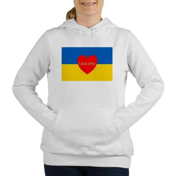CafePress - National Flag Of ??????? / Ukraine High Sweatshirt - Women's Hooded Sweatshirt