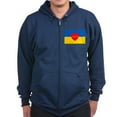 thumbnail image 1 of CafePress - National Flag Of ??????? / Ukraine High Sweatshirt - Zip Hoodie, Classic Hooded Sweatshirt with Metal Zipper, 1 of 4