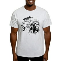 Native American Headpiece Native American Indian wolf T-Shirt - Walmart.com
