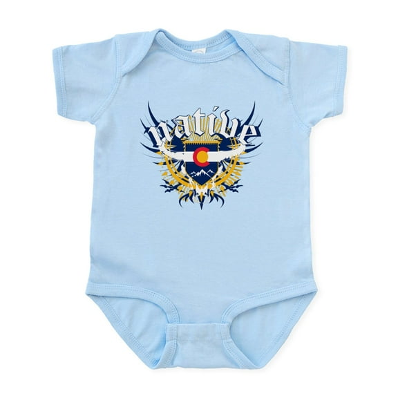 CafePress - Native CO. Infant Bodysuit - Baby Light Bodysuit, Size Newborn - 24 Months