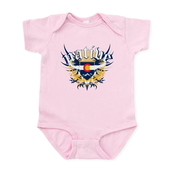 CafePress - Native CO. Infant Bodysuit - Baby Light Bodysuit, Size Newborn - 24 Months
