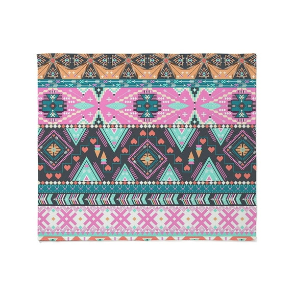 CafePress - Native Pattern Throw Blanket - Soft Fleece Throw Blanket, 50"x60" Stadium Blanket