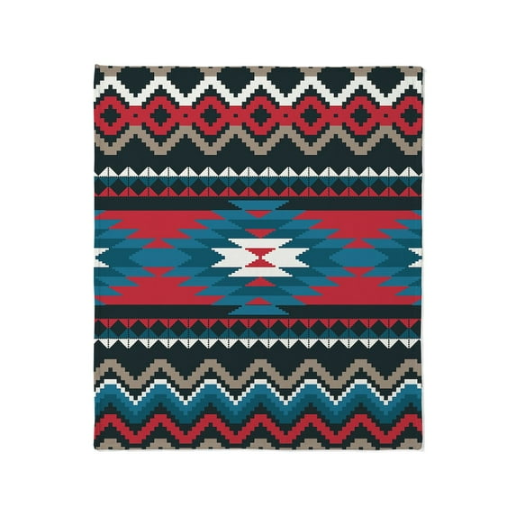 CafePress - Native Pattern Throw Blanket - Soft Fleece Throw Blanket, 50"x60" for All Ages