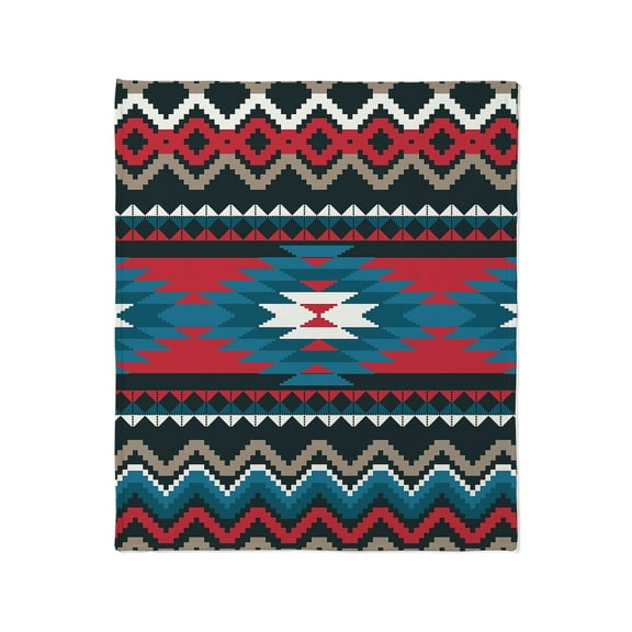 CafePress - Native Pattern Throw Blanket - Soft Fleece Throw Blanket, 50"x60" for All Ages