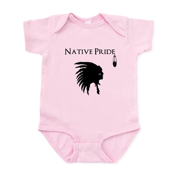 CafePress - Native Pride Body Suit - Baby Light Bodysuit, Size Newborn - 24 Months