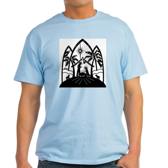 CafePress - Nativity Light T Shirt - Men's Classic Graphic T-Shirt