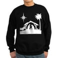 thumbnail image 1 of CafePress - Nativity Scene Sweatshirt - Classic Crew Neck Sweatshirt, 1 of 4