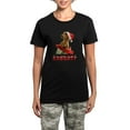thumbnail image 1 of CafePress - Naughty Dachshund Women's Dark Pajamas - Women's Short Sleeve Print T-Shirt and Pants Dark Cotton Pajama Set, 1 of 7
