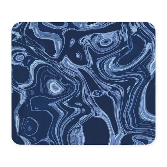 CafePress - Nautical Beach Ocean Waves Mousepad - Non-slip Rubber Mousepad, Gaming Mouse Pad