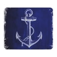 thumbnail image 1 of CafePress - Nautical Navy Blue Anchor Mousepad - Non-slip Rubber Mousepad, Gaming Mouse Pad, 1 of 6