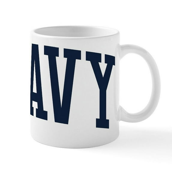 CafePress - Navy - 11 oz Ceramic Mug - Novelty Coffee Tea Cup