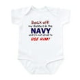thumbnail image 1 of CafePress - Navy Daddy Infant Bodysuit - Baby Light Bodysuit, Size Newborn - 24 Months, 1 of 4