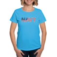 thumbnail image 1 of CafePress - Navy Flag Women's Dark T Shirt - Women's Traditional Fit Dark T-Shirt, 1 of 4
