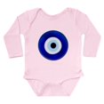 thumbnail image 1 of CafePress - Nazar Amulet Evil Eye Protection Body Suit - Long Sleeve Cotton Baby Bodysuit, 1 of 4
