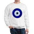 thumbnail image 1 of CafePress - Nazar Amulet Evil Eye Protection Sweatshirt - Crew Neck Sweatshirt, 1 of 4