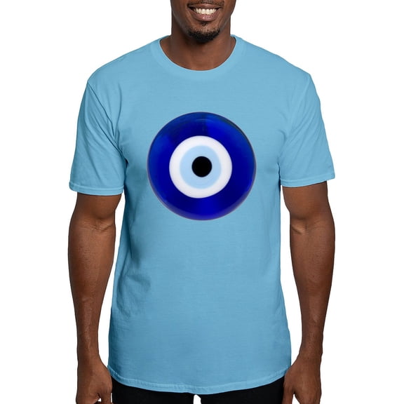 CafePress - Nazar Amulet Evil Eye Protection T Shirt - Fitted T-Shirt, Vintage Fit Soft Cotton Tee