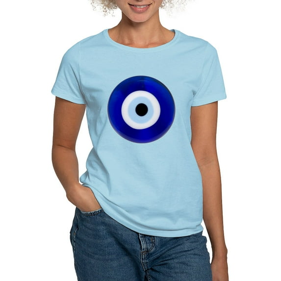 CafePress - Nazar Amulet Evil Eye Protection T Shirt - Women's Classic T-Shirt