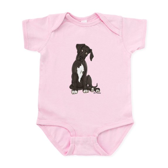 CafePress - Nblkw Pup Tilt Infant Bodysuit - Baby Light Bodysuit, Size Newborn - 24 Months