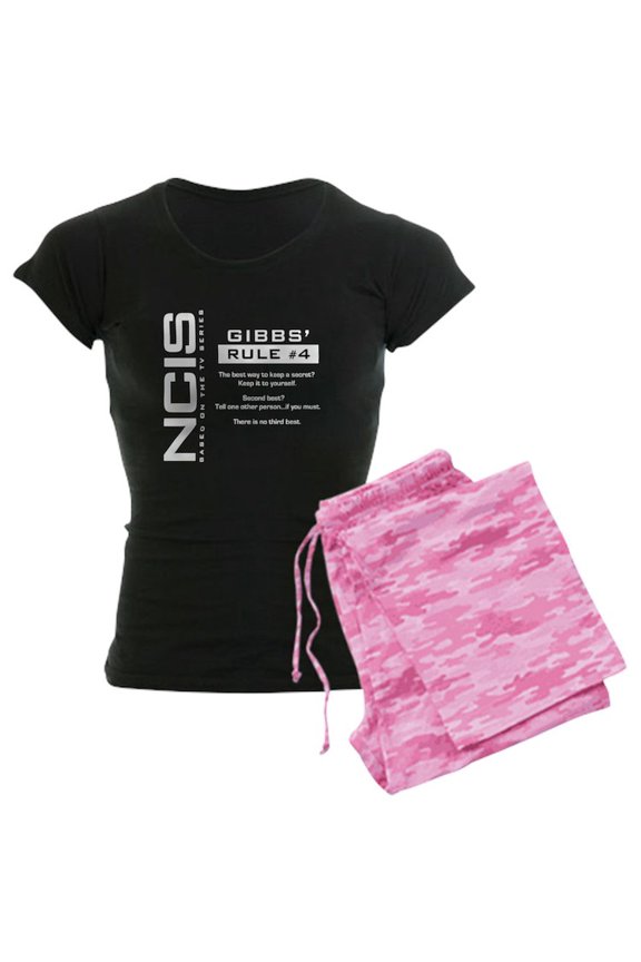 - Ncis Gibbs' Rule #4 - Women's Dark Pajamas