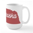 thumbnail image 1 of CafePress - Nebraska - 15 oz Ceramic Large White Novelty Mug, 1 of 6