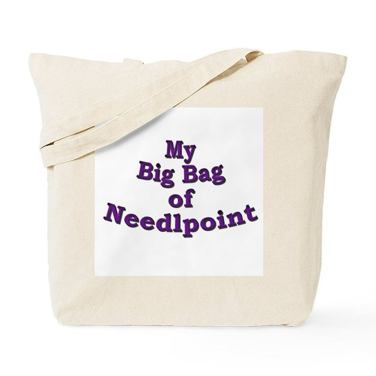 CafePress Needlepoint Tote Bag Natural Canvas Tote Bag Cloth Shopping Bag