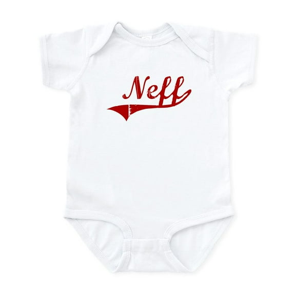 CafePress - Neff (Red Vintage) Infant Bodysuit - Baby Light Bodysuit, Size Newborn - 24 Months
