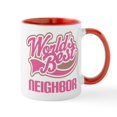thumbnail image 1 of CafePress - Neighbor Mug - 11 oz Ceramic Mug - Novelty Coffee Tea Cup, 1 of 4