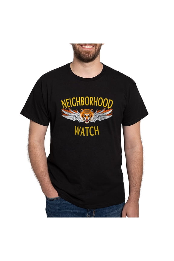 - Neighborhood Watch Dark T Shirt - Men's Classic Graphic Cotton T-Shirt