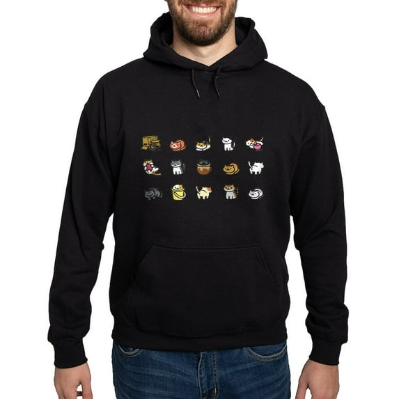 CafePress - Neko Atsume Hoodie (Dark) - Pullover Hoodie, Classic, Comfortable Hooded Sweatshirt
