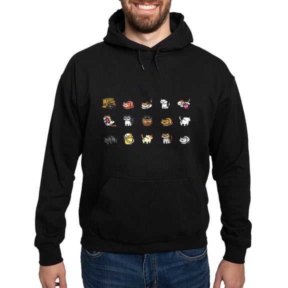 CafePress - Neko Atsume Hoodie (Dark) - Pullover Hoodie, Classic, Comfortable Hooded Sweatshirt