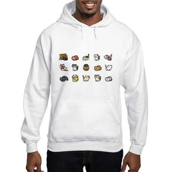 CafePress - Neko Atsume Hoodie (Dark) - Pullover Hoodie, Hooded Sweatshirt
