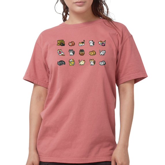 CafePress - Neko Atsume T Shirt - Womens Comfort Colors® Shirt