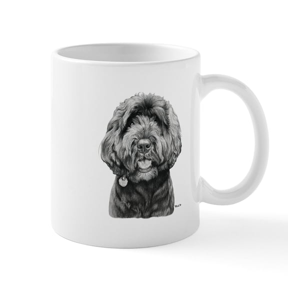 CafePress - Nemo The Portuguese Water Dog Mugs - 11 oz Ceramic Mug - Novelty Coffee Tea Cup